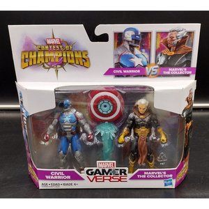 Hasbro Marvel Gamerverse Contest of Champions Civil Warrior and The Collector